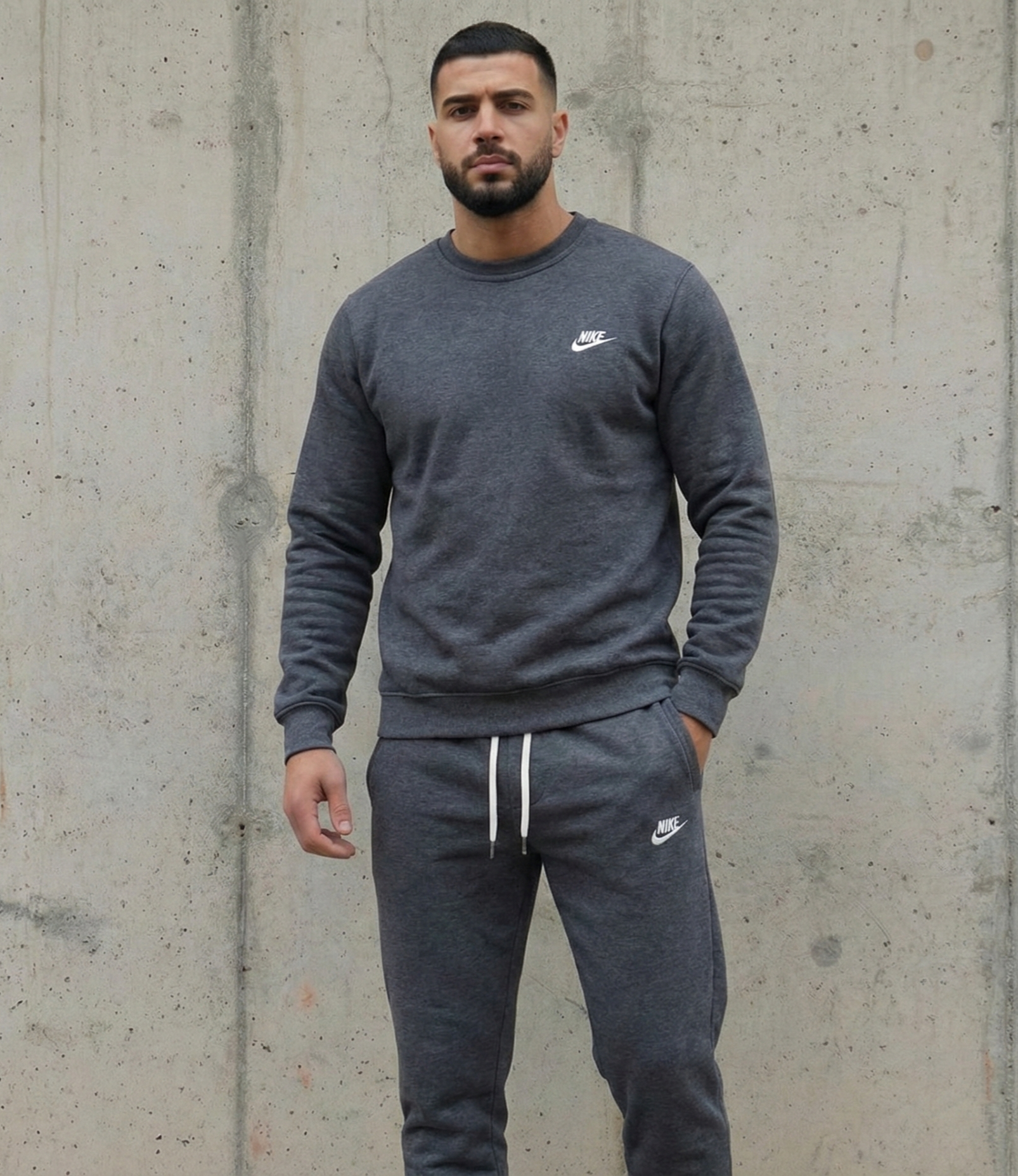 Ensemble gray F big size