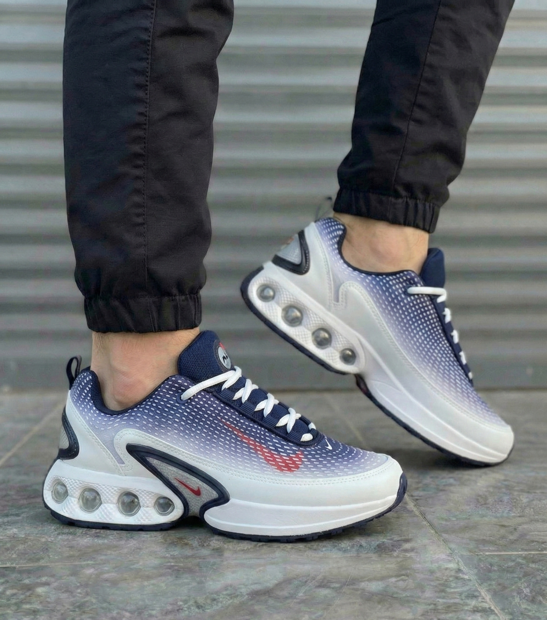 Air max dn blue white